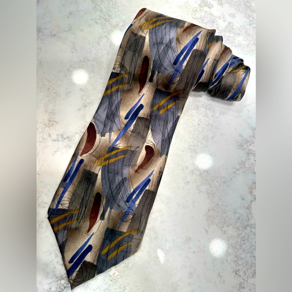 J Garcia silk tie